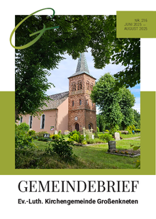 KG Großenkneten Gemeindebrief Juni - August